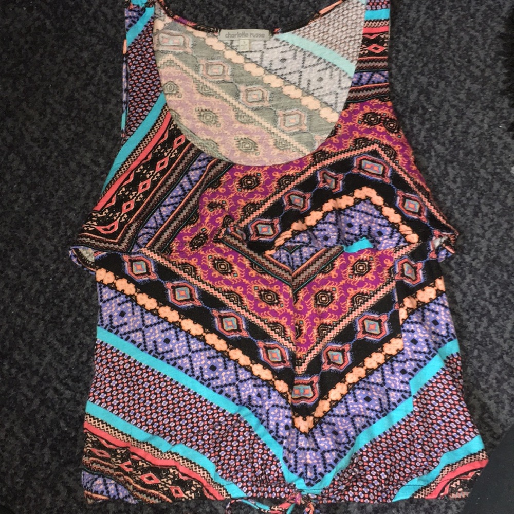 Charlotte Russe tie tank